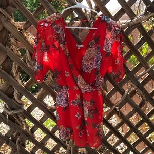 Floral romper